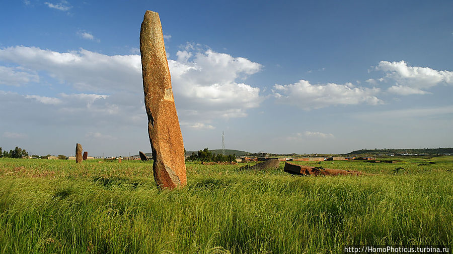 Старое поле стел Аксум, Эфиопия
