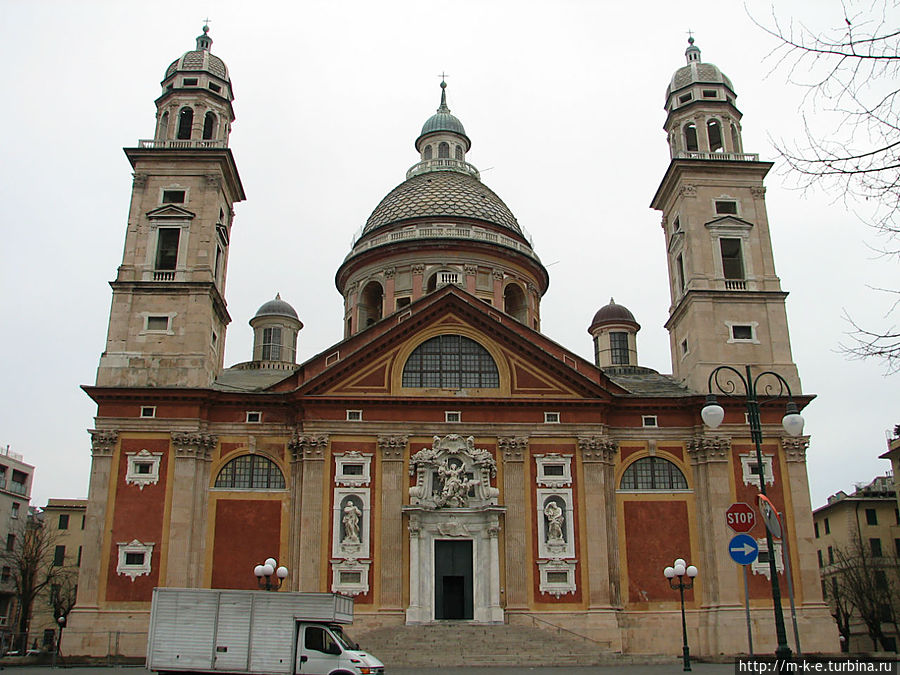 базилика Вознесения Богоматери Генуя, Италия
