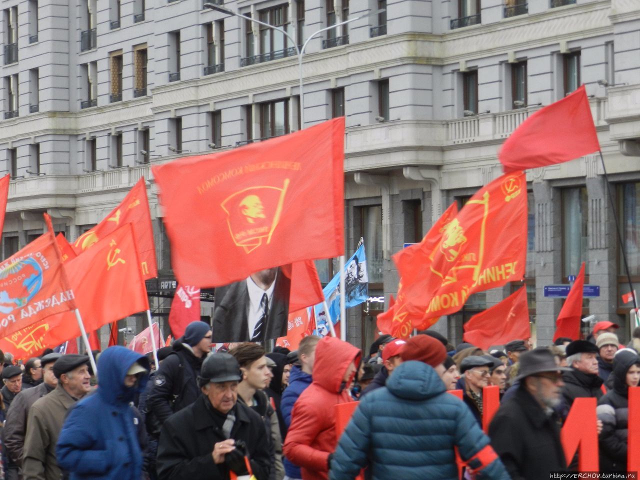 100 лет Великой Октябрьской Социалистической революции Москва (город - регион), Россия