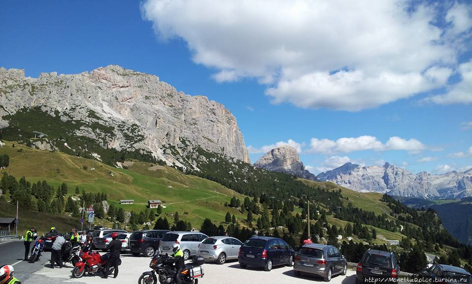 Пассо Гардэна — горный перевал Сельва-Гардена, Италия