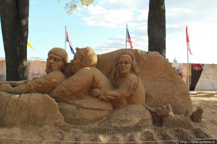 Сказка из песка Санкт-Петербург, Россия Сказка из песка Санкт-Петербург, Россия