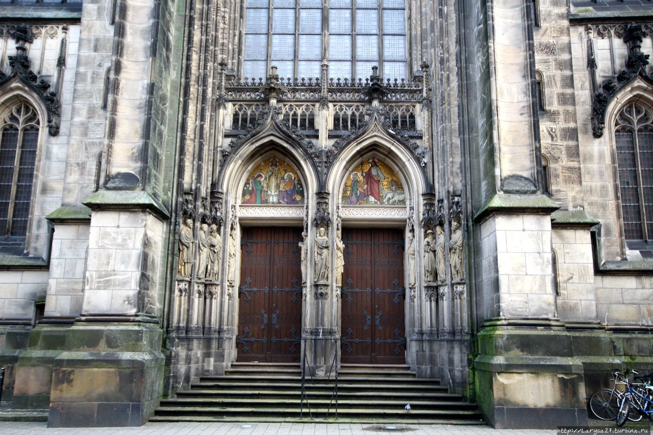 Церковь Св. Ламберта, западный портал Мюнстер, Германия