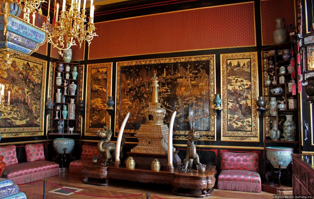 Китайский музей императрицы Евгении во дворце Фонтенбло