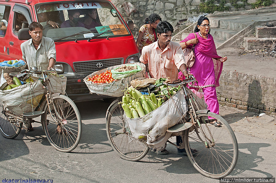 Непал — жители Катманду Непал — жители Катманду