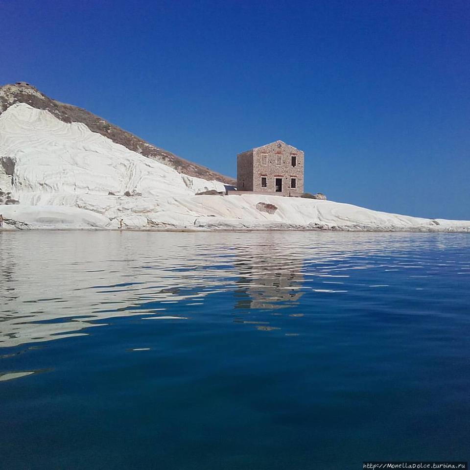 Пляж  Пунта Бианка (Монтэ Грандэ) ди Агриджэнто / Spiaggia Punta Bianca (Monte Grande) di Agrigento