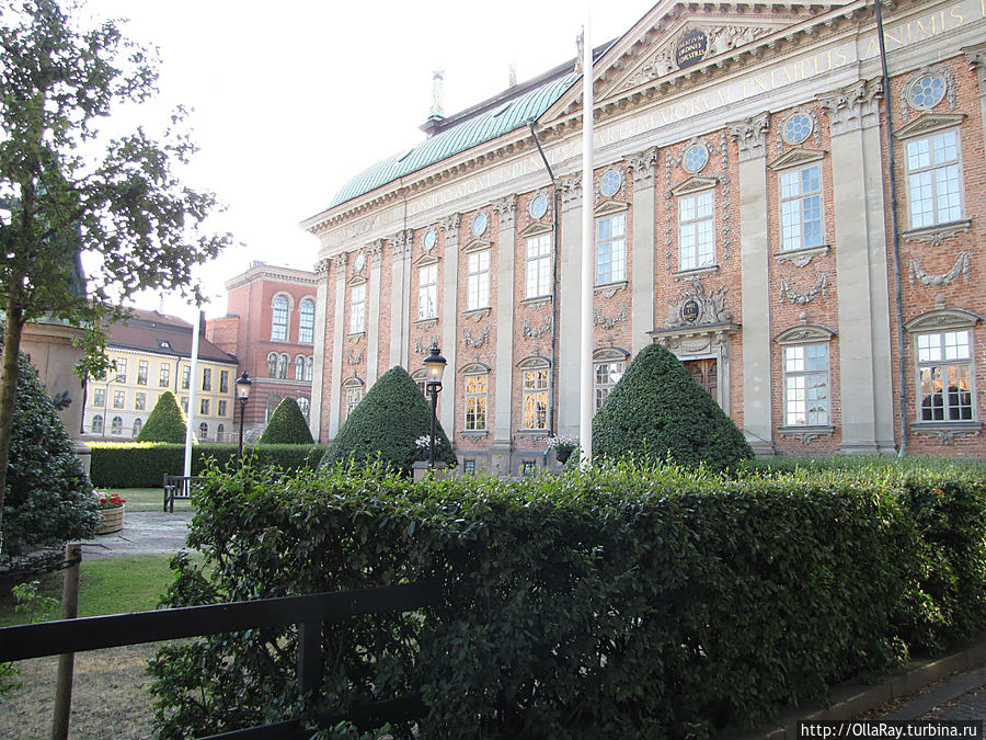 Дворянское собрание. Здание в стиле северного барокко. Стокгольм, Швеция