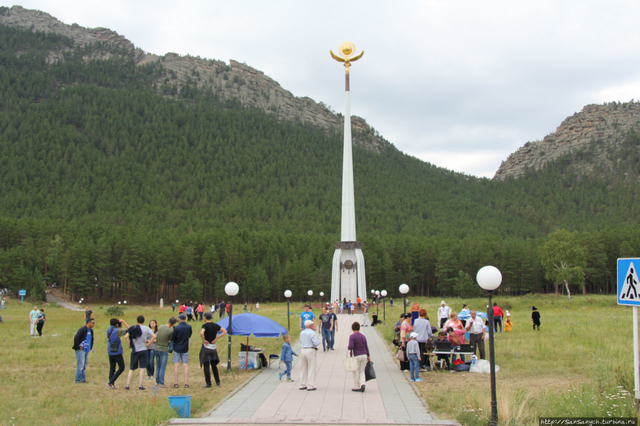 Монумент. Щучинск, Казахстан