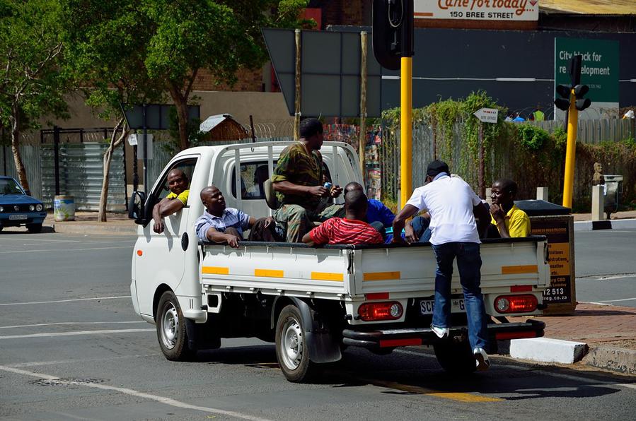 Общественный транспорт :) Йоханнесбург, ЮАР