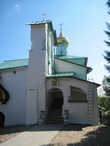 Возвращаемся, посещаем объекты перед входом в монастырь. Звонница церкви Николы Вратаря.