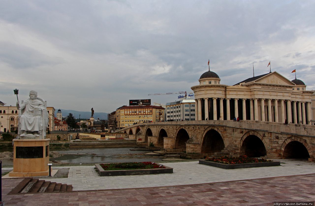 Каменный мост Скопье, Северная Македония