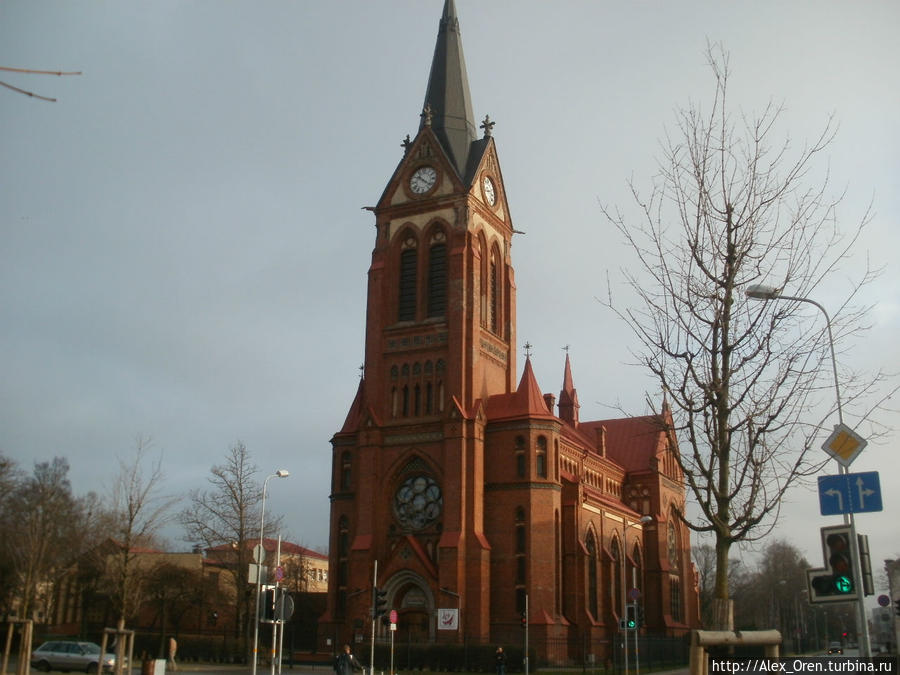 Католический собор Непорочной Девы Марии (1906 год) Елгава, Латвия
