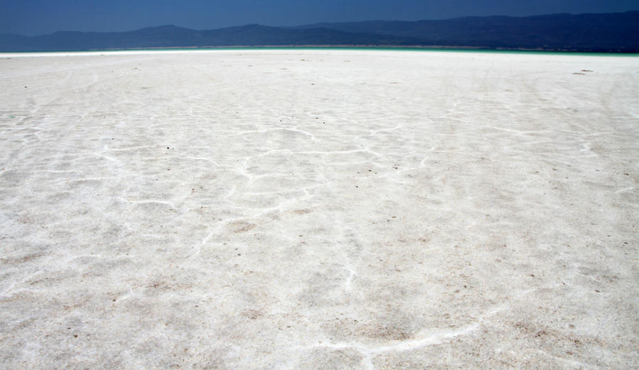 Сюрреалистичный Джибути или самая низкая точка Африки Озеро Ассаль, Джибути