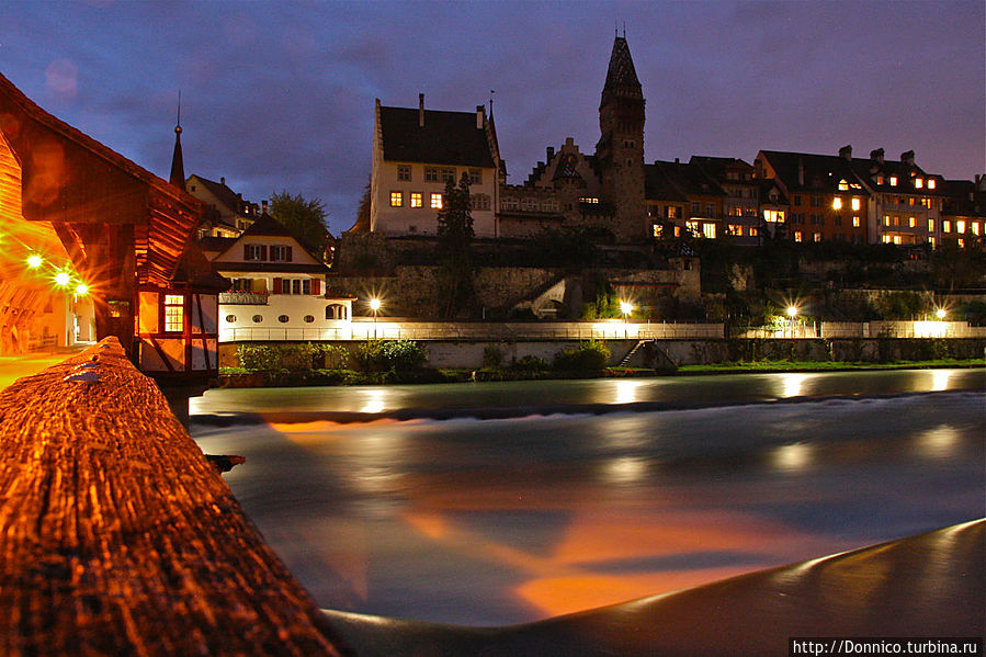 Мост Хольцбрюкке / Holzbrücke Bremgarten