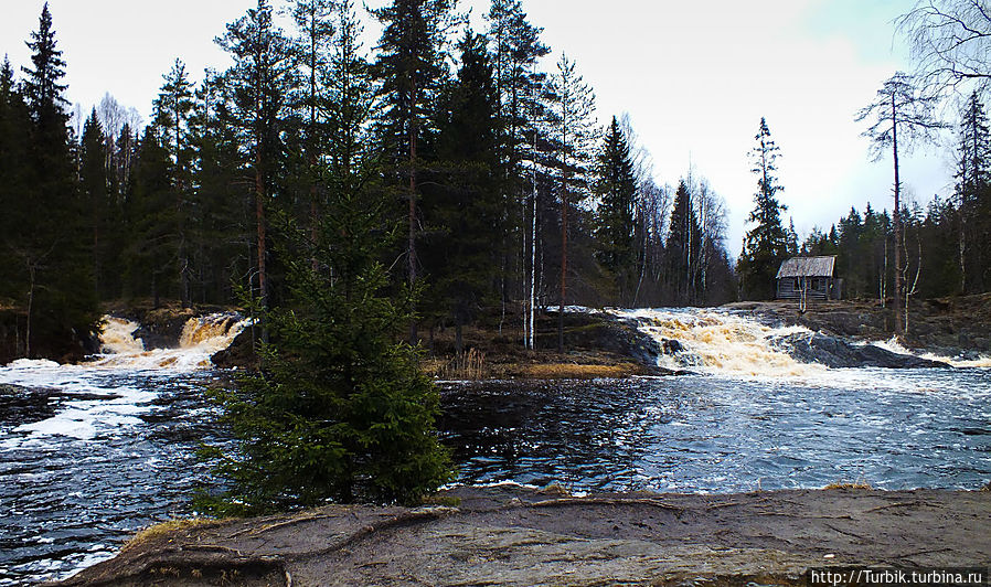 Время водопадов Рускеала, Россия