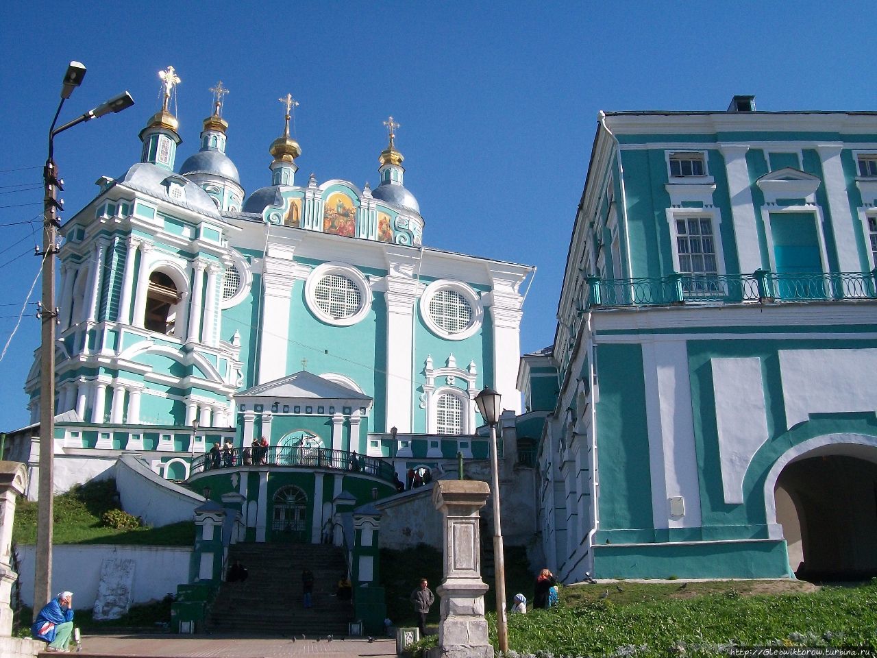 Прогулка по историческому центру Смоленск, Россия