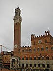Palazzo Publico с башней Torre del Mangia