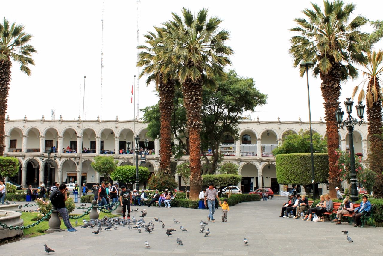 Центральная площадь Арекипы / Plaza de Armas