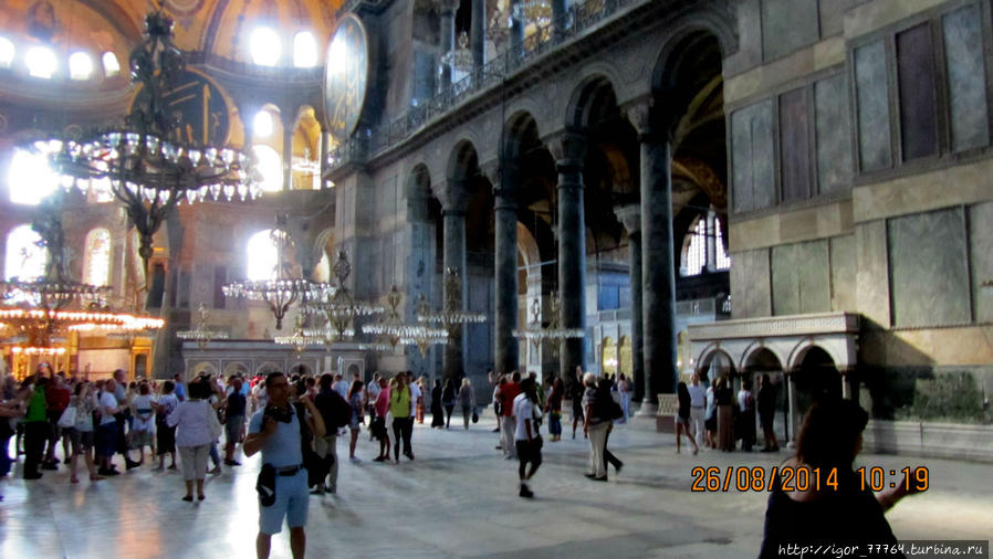 Собор Святой Софии Стамбул, Турция