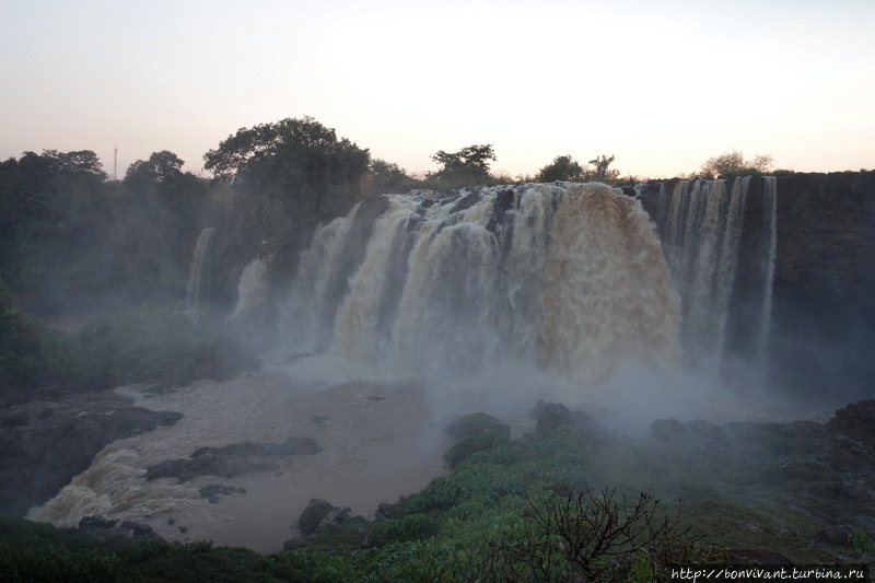 Водопад Голубого Нила Эфиопия