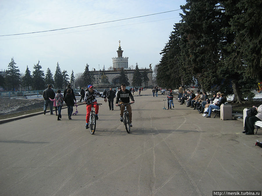 Велосипедно-роликовый сезон на ВВЦ открыт Москва, Россия