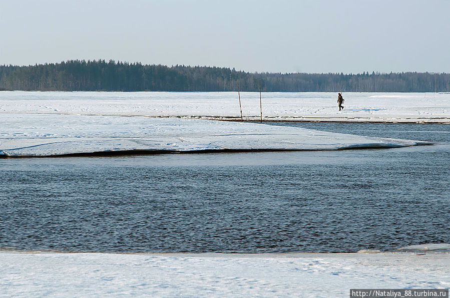 Рыбаки на Волге Пено, Россия