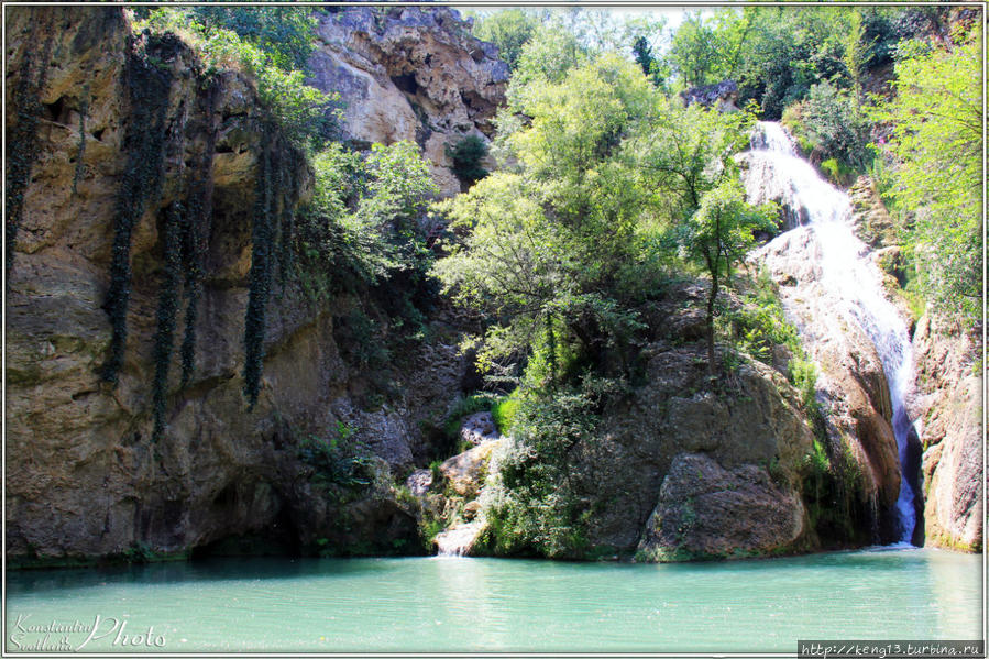 Ода красоте болгарской природы — водопад Кая Бунар Хотница, Болгария