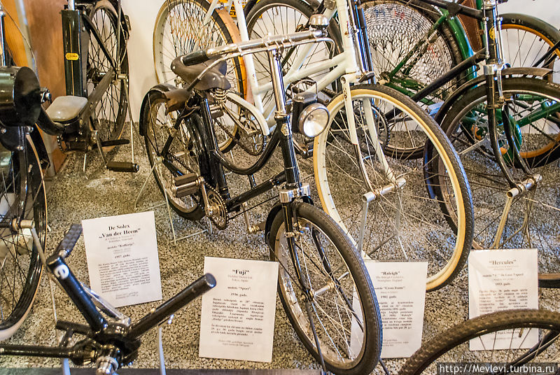 Музей велосипедов Саулкрасты, Латвия