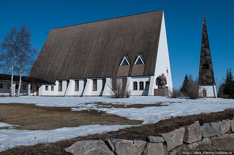 маленький городок Салла Салла, Финляндия