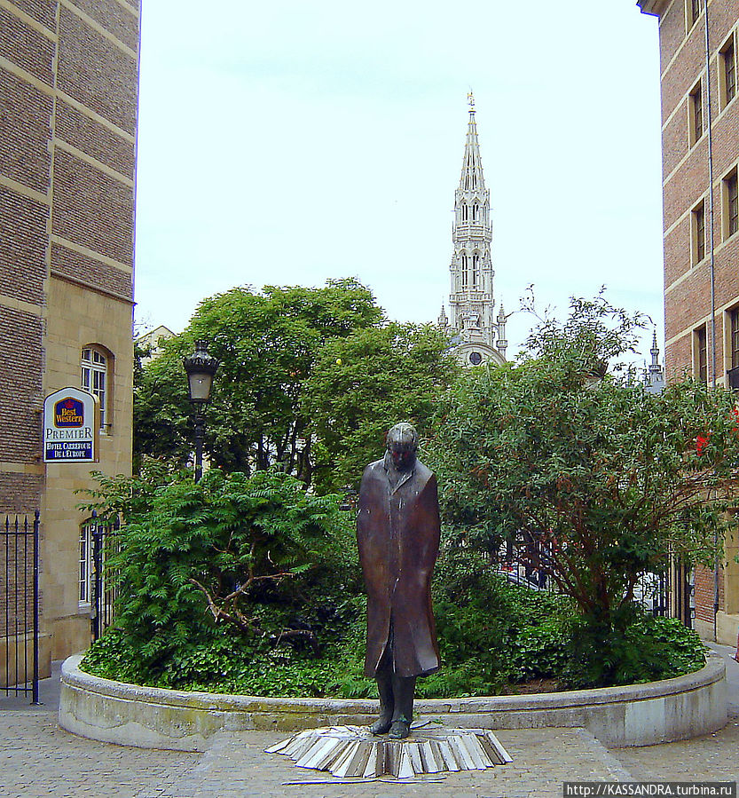 Памятник Бела Барток Брюссель, Бельгия