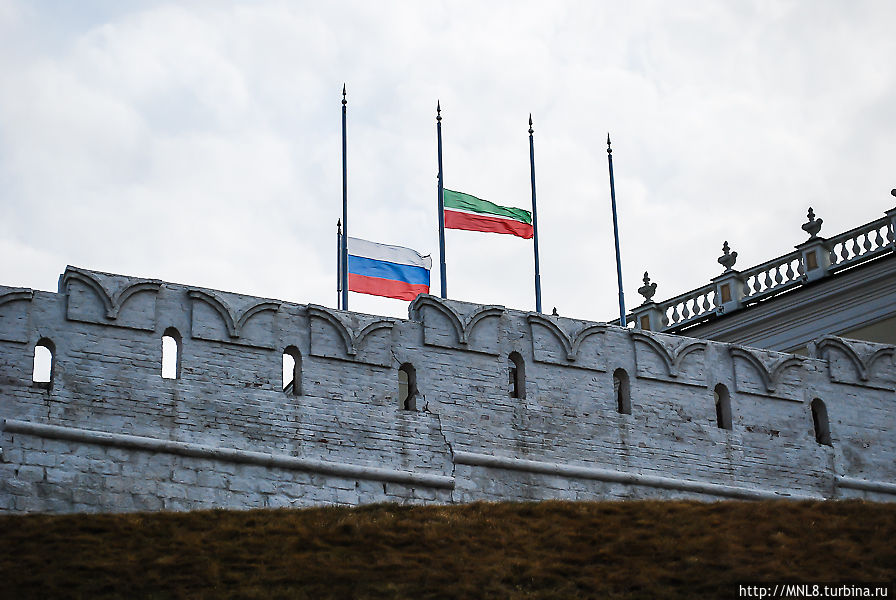 за стенами Кремля Казань, Россия