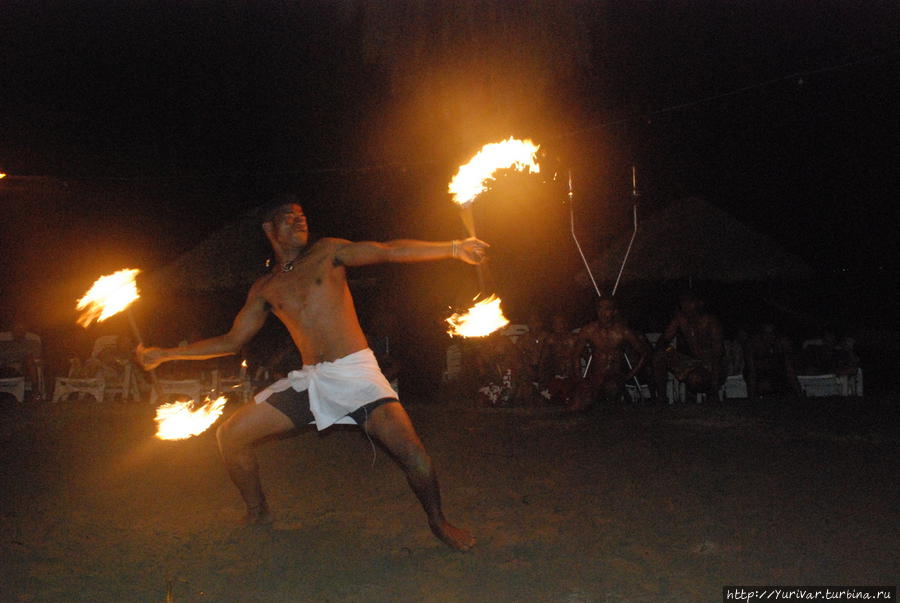 Танцы с огнем — в крови каждого фиджийца
