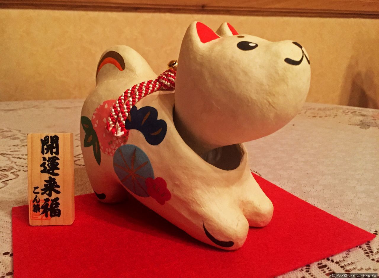 Собака правильная — очередное (девятое) окимоно из Японии Япония