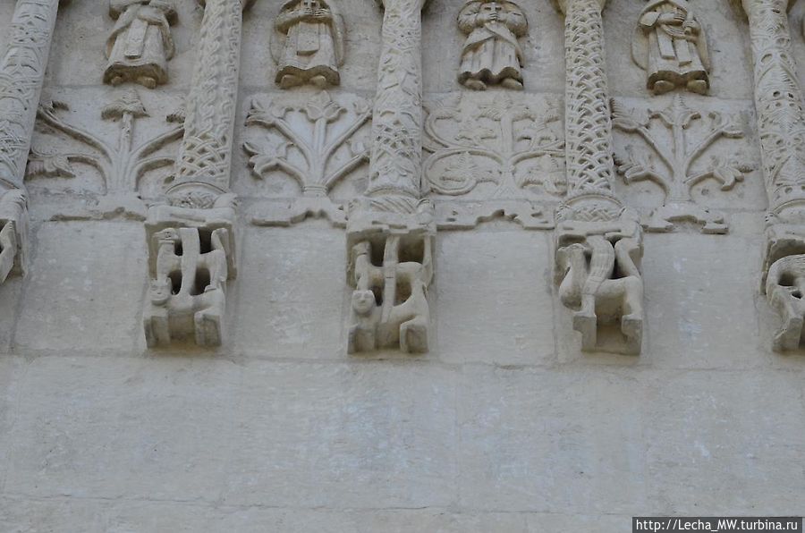 Детали аркатурного пояса Детали аркатурного пояса