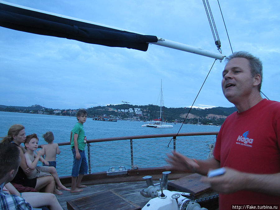 Томас, наш наставник на яхте Томас, наш наставник на яхте