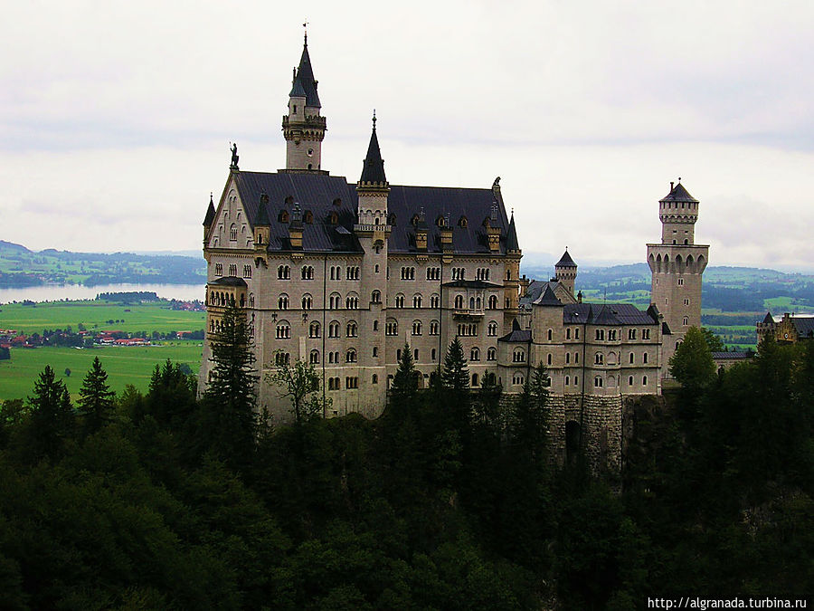 Самый фотогеничный замок Германии Фюссен, Германия