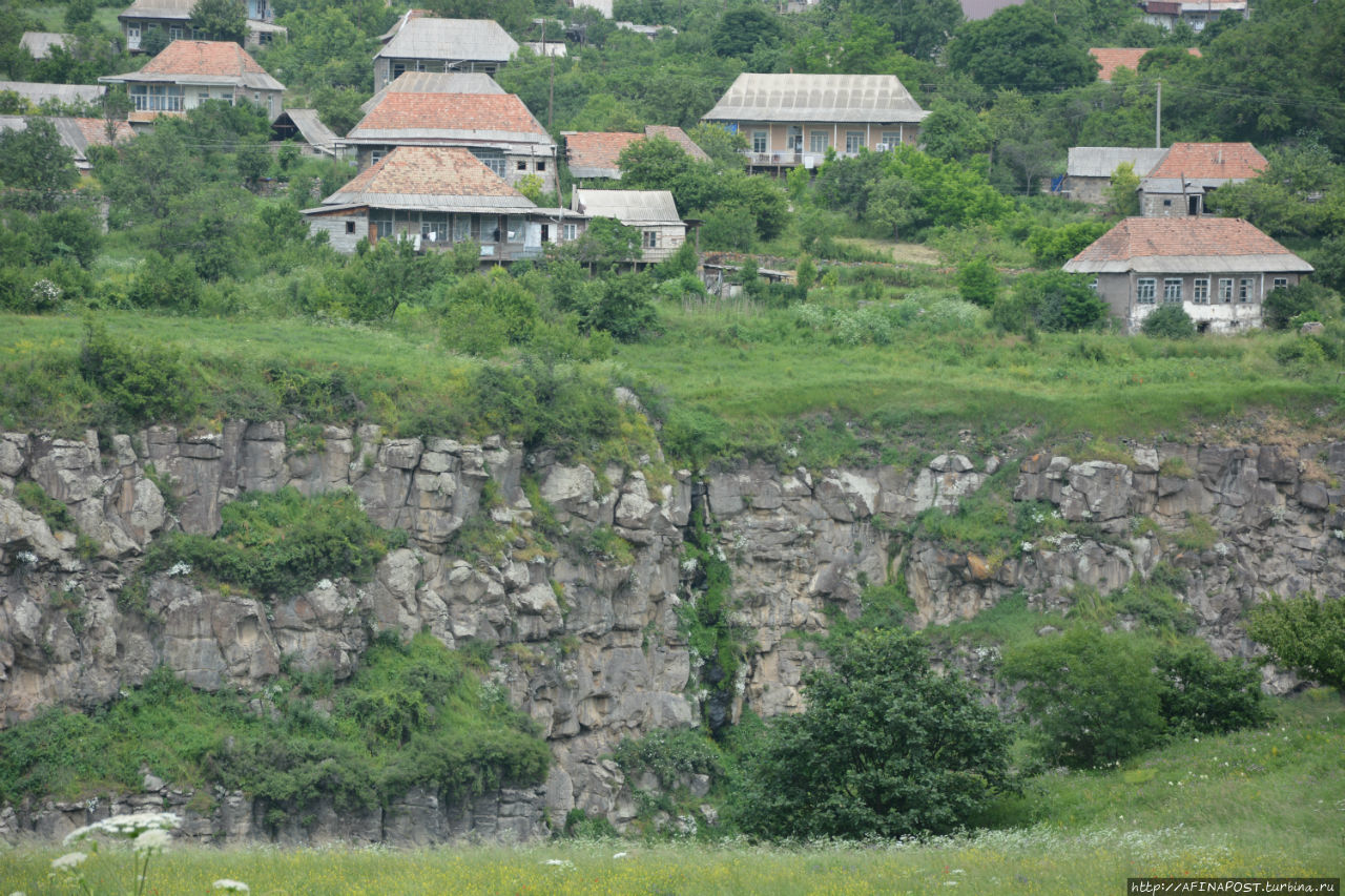 Ущелье реки Дебед и заложники промзоны Алаверди Алаверди, Армения