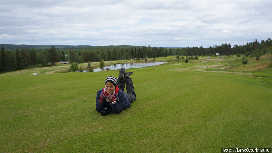 Arctic golf Рованиеми, Финляндия