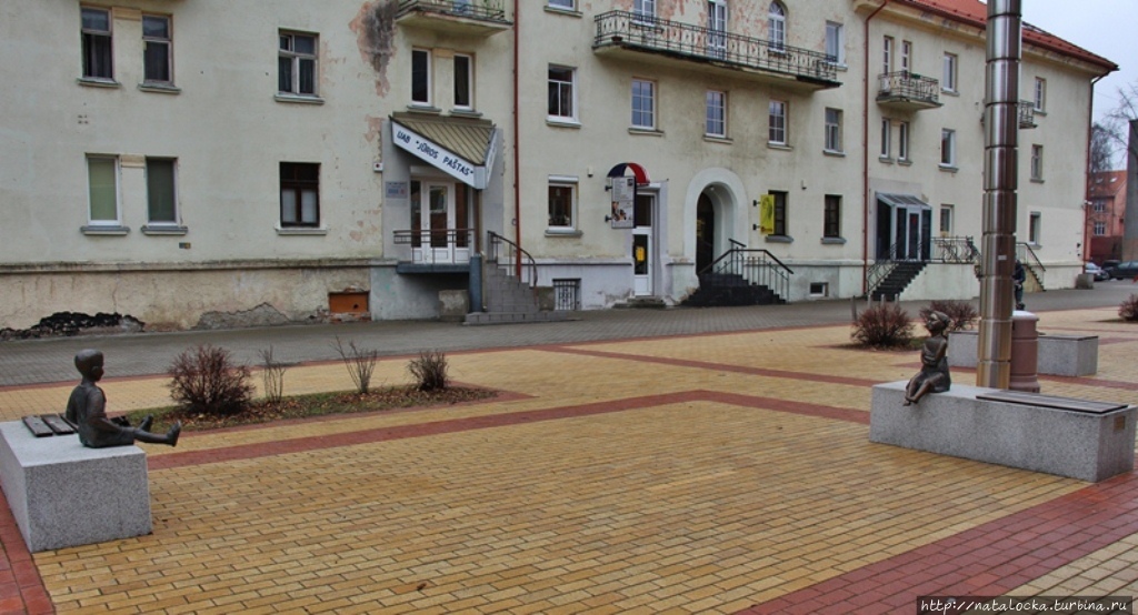 Клайпеда. Пешеходная аллея им. Мартинаса Мажвидаса. Клайпеда, Литва