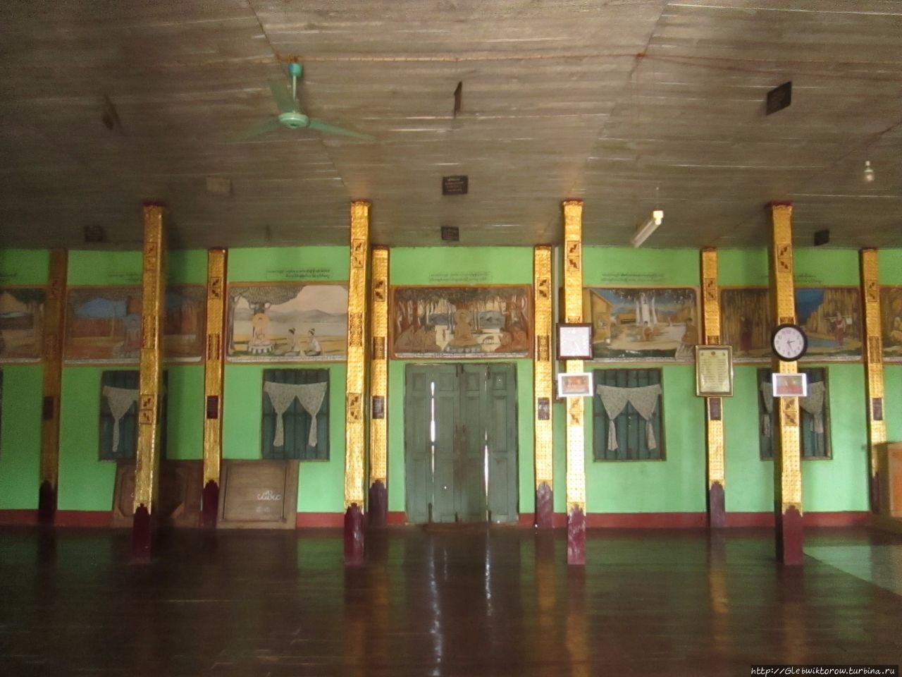 Golden Budda Temple Сипо, Мьянма