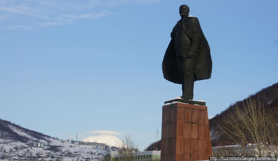 Памятник Ленину в Петропавловске Петропавловск-Камчатский, Россия