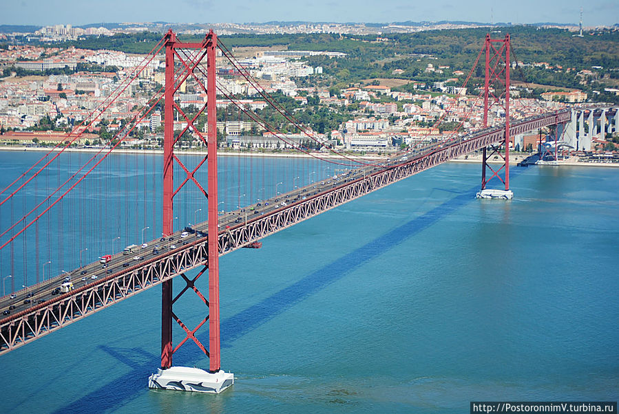 Мост 25го апреля Лиссабон, Португалия