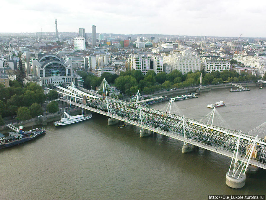 Мост Тысячелетия (Мillenium bridge) — пешеходный мост в Лондоне, пересекающий Темзу. Постройка сооружения была в ознаменование наступления третьего тысячелетия. Мост еще и разговаривает (!) — или музыка симфоническая звучит, или какая-то инфа Лондон, Великобритания