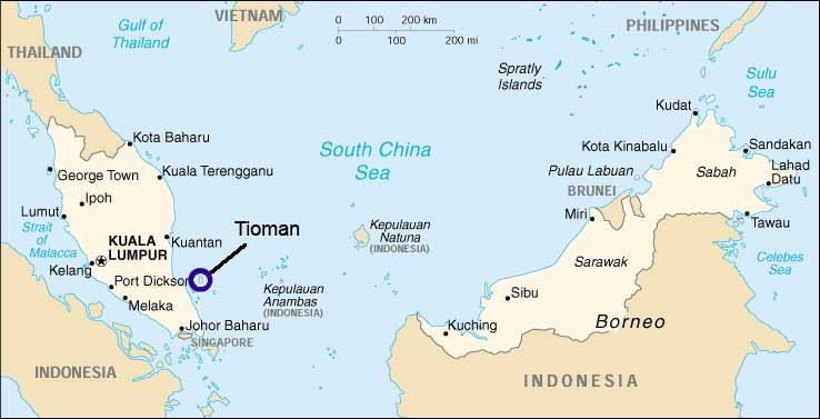 Азиатский калейдоскоп. Ч6 Остров Тиоман — красавица дракон Пулау-Тиоман, Малайзия