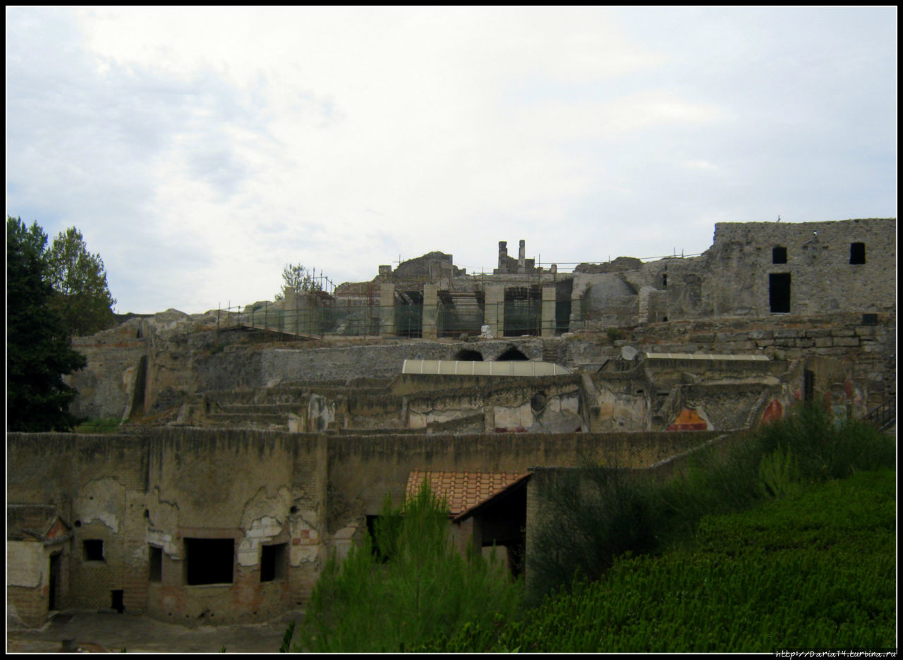 Город, погребенный под пеплом Помпеи, Италия