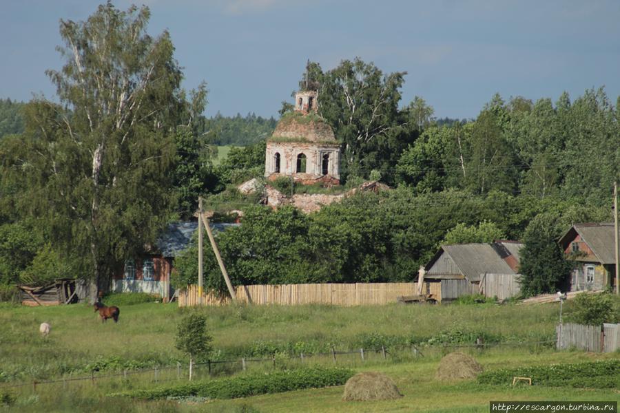 Старая Водва, Покровская церковь(18-19 век)