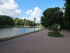 Екатерининский парк в советский период назывался «Парк ЦДСА». Парк расположен между улицей Советской Армии, Олимпийским проспектом и Суворовской площадью. Вход с Олимпийского проспекта позволяет попасть сразу на пруд с утками.