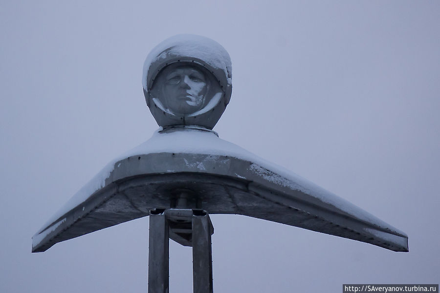 Памятник Гагарину в Губахе Губаха, Россия