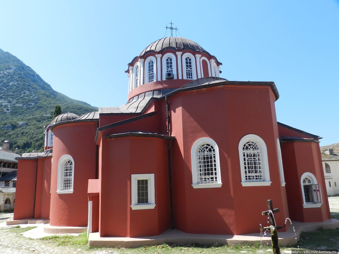 Великая Лавра Монастырь Великая Лавра (Афон), Греция