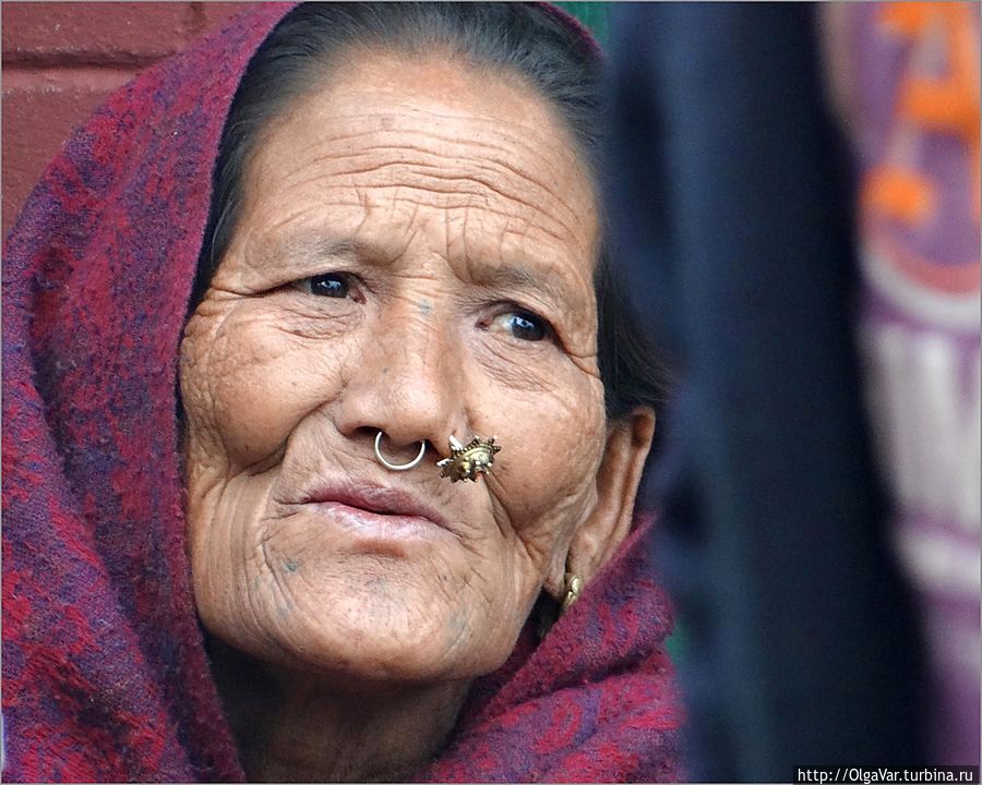 Женщина-гурунг Зона Багмати, Непал