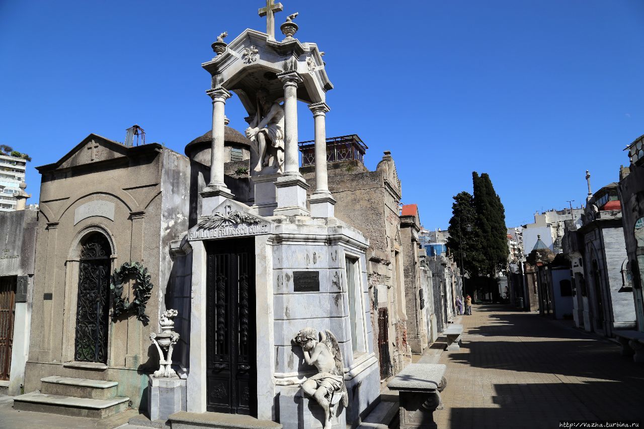 Кладбище Реколета Буэнос-Айрес, Аргентина